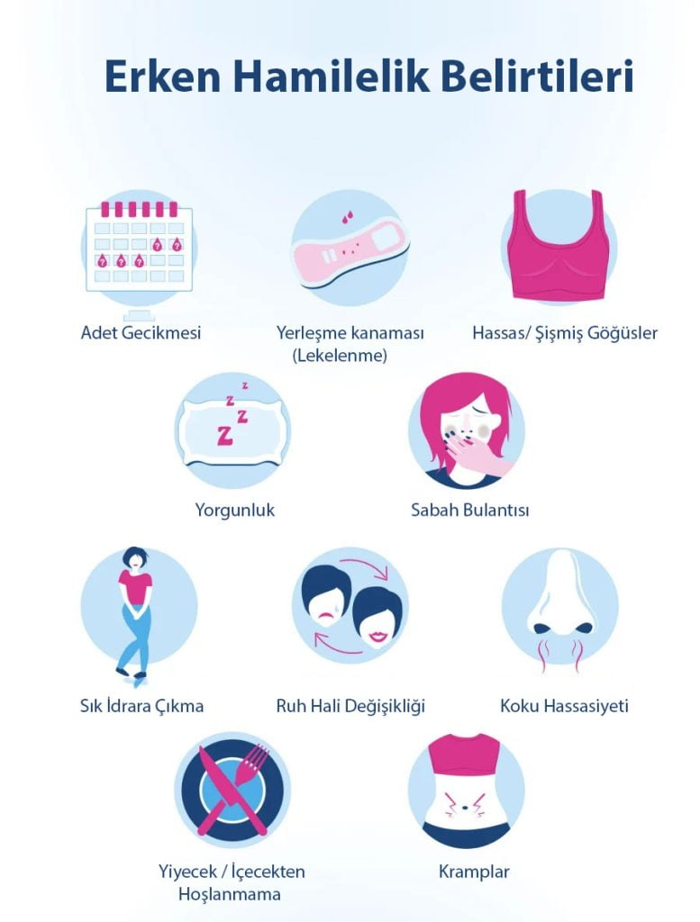 erken hamilelik belirtileri