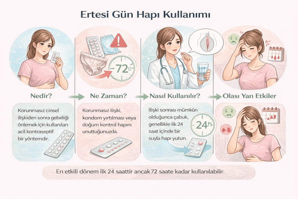 Ertesi gün hapı ella ne zaman ve nasıl kullanılır?